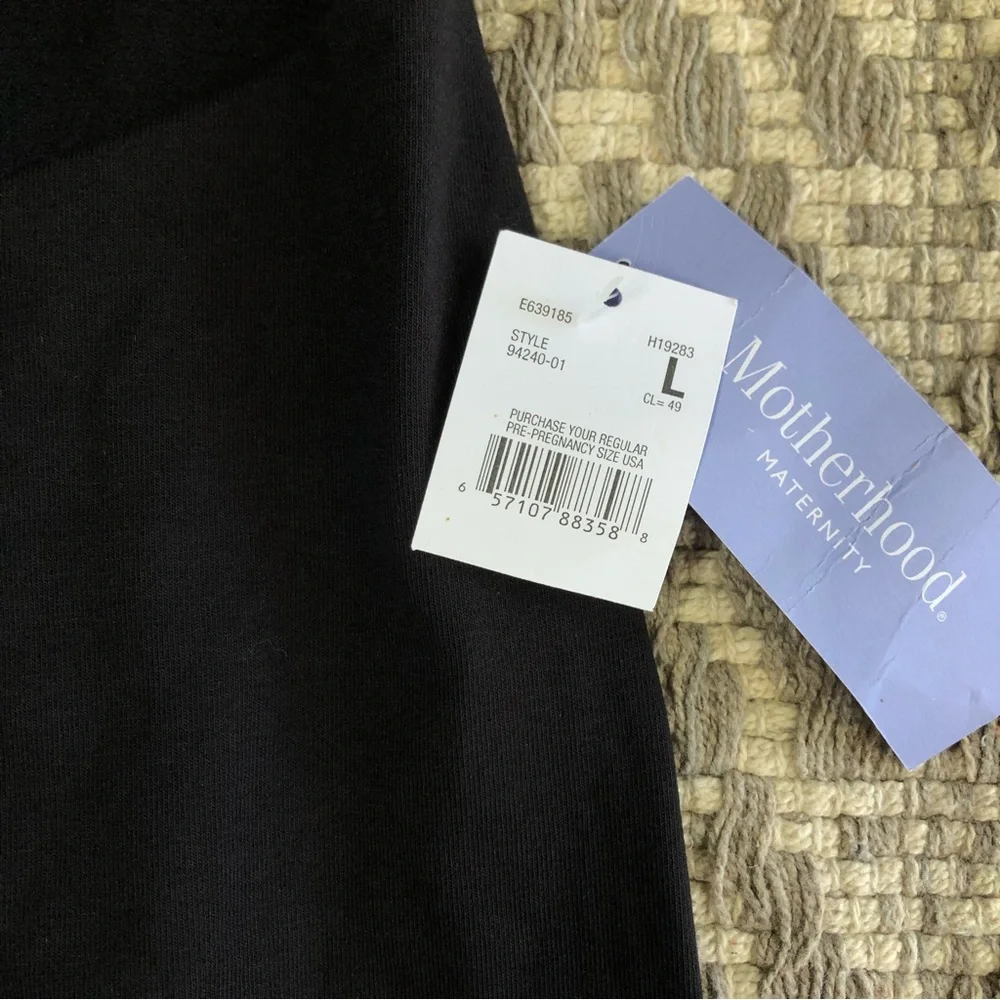 Motherhood Maternity essential stretch secret fit belly maternity crop leggings - Picture 2 of 10